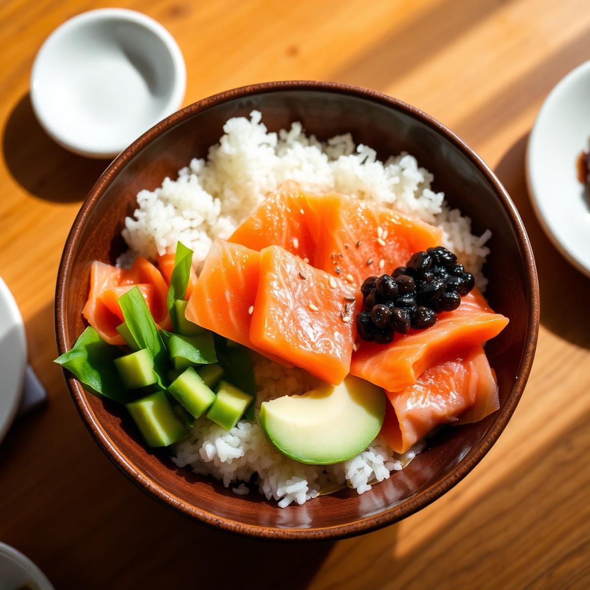 Salmon Donburi